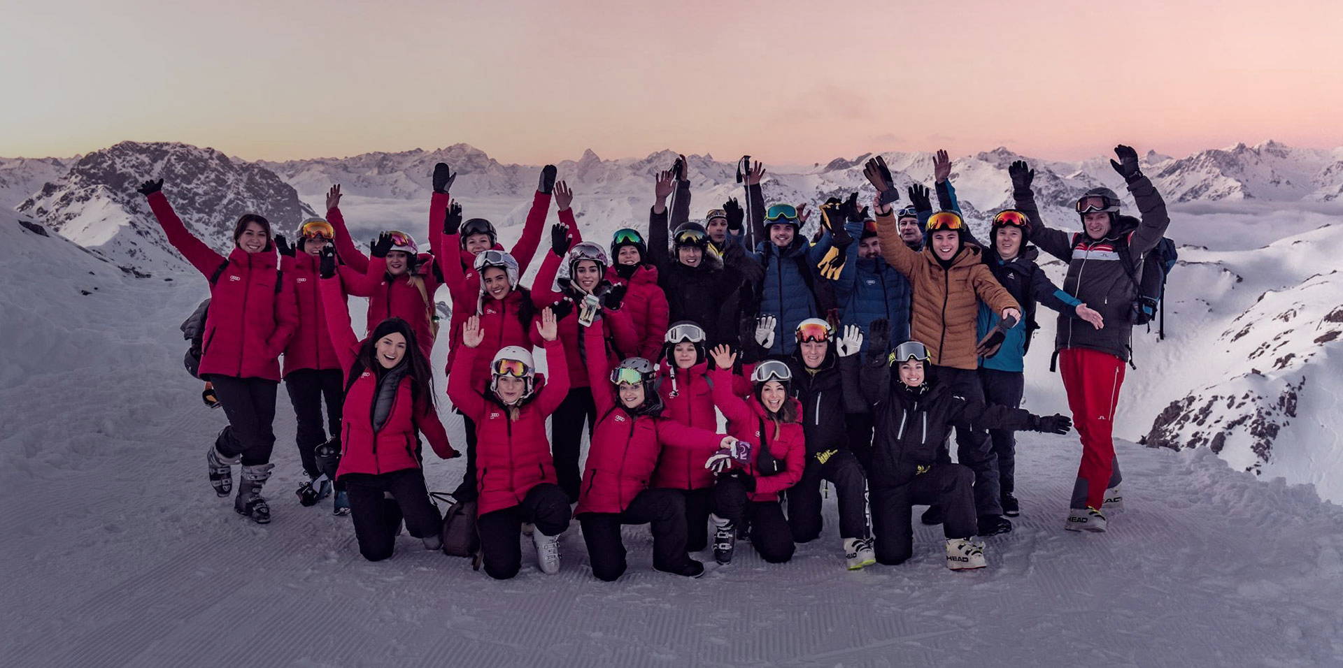 Audi Promotion in Verbier durch Marketingagentur kreis3production GmbH