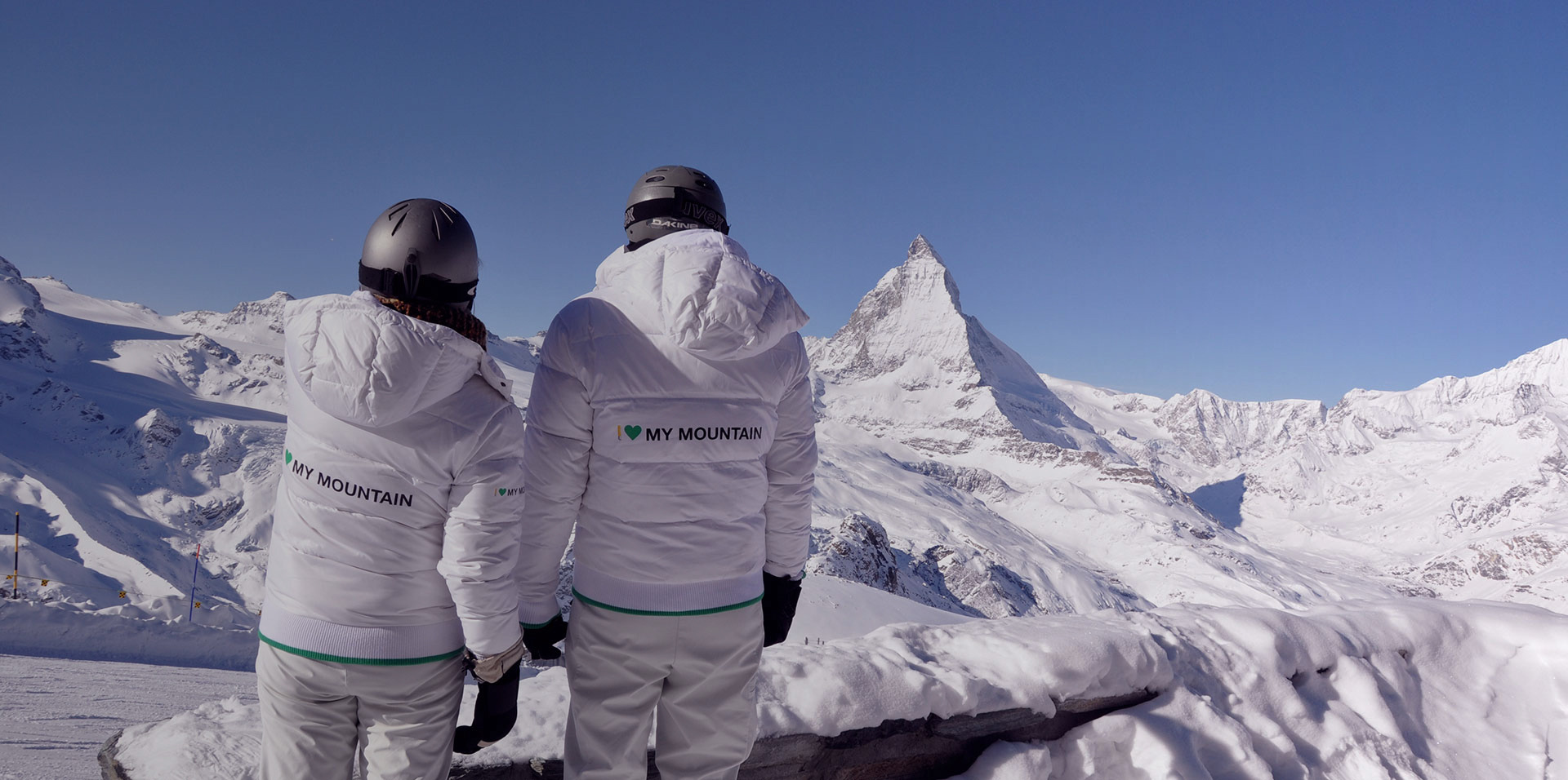 Matterhorn Promotion Hostessen Promotionsmitarbeiter von k3p vor dem Matterhorn
