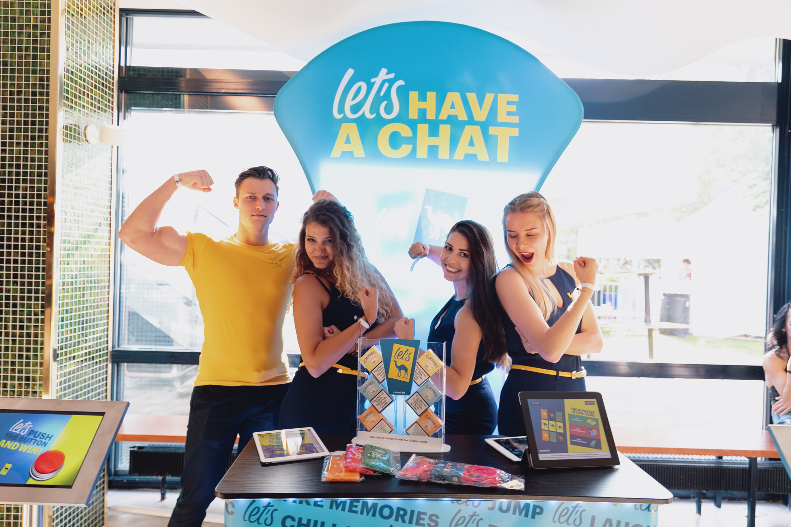 Hostessen Nebenjobs^ Teilzeitjob Promotionen k3p im Lake Side Sommer 2018