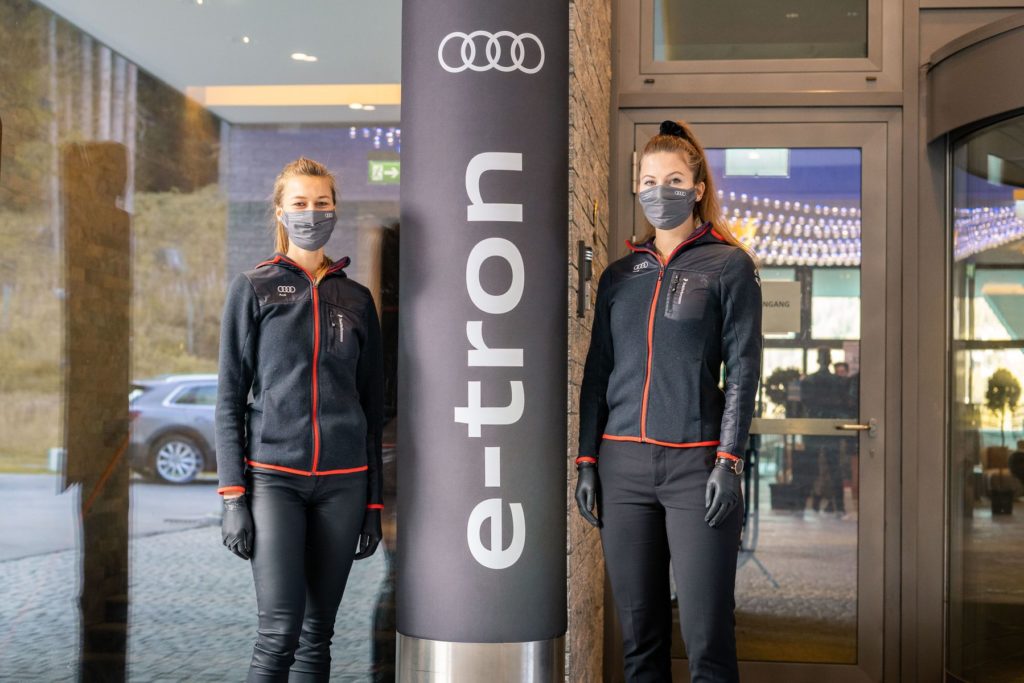 Audi Promotion Davos und Verbier k3p kreis3production GmbH Hostessen